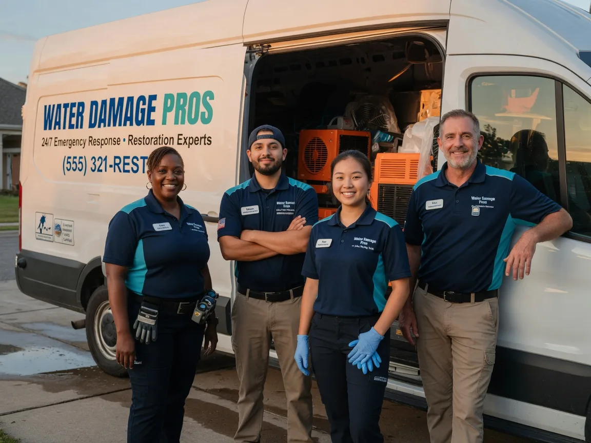 Water Damage Restoration company in Dahlen, ND