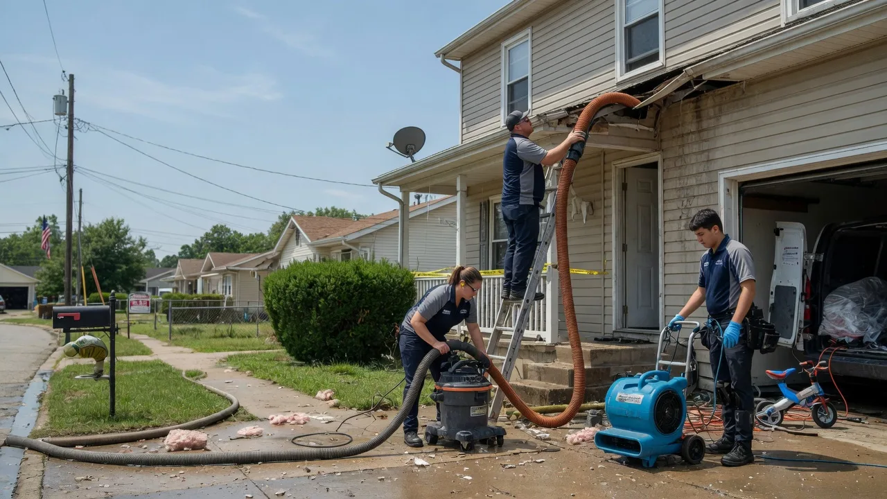 Water Damage Restoration in Dahlen, ND near me